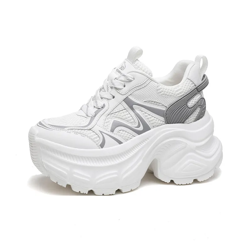 CARDANRO Small-sized Sky Vegetables Low-Top Chunky Sneakers Women's-1
