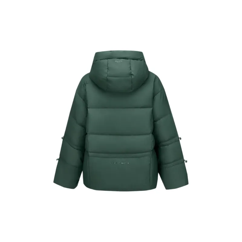 Skechers Down Jacket Women's Dark Spruce Green-1