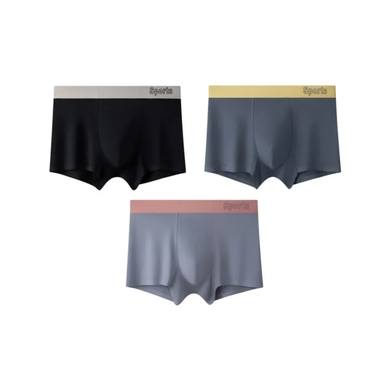 Qiao Ni Tong Underpants Men's 3 Pack-6