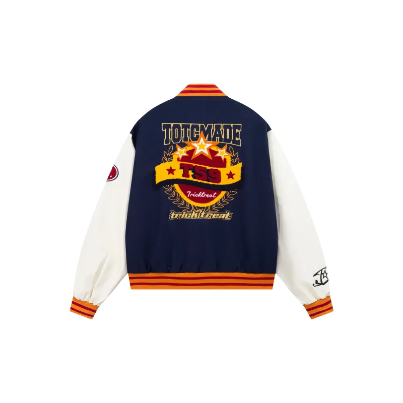 BEAR UNION Baseball Jacket Unisex-3