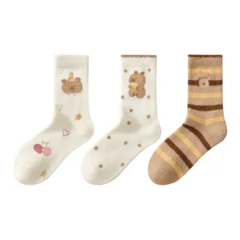 Top Melon Mid-Calf Socks Women's 3 Pack