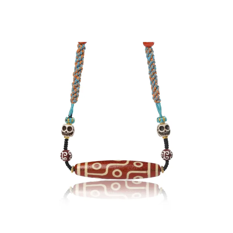 Gu He Jade Necklaces Unisex-0