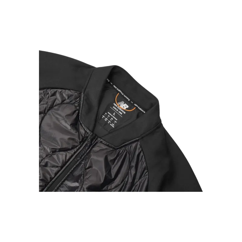 New Balance Puffer Jackets Men Black-3
