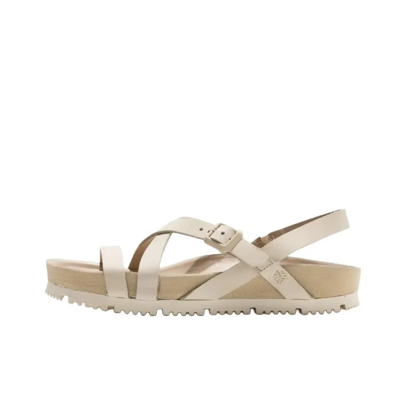 Art BURDEOS Strap Sandals Women's Beige-0