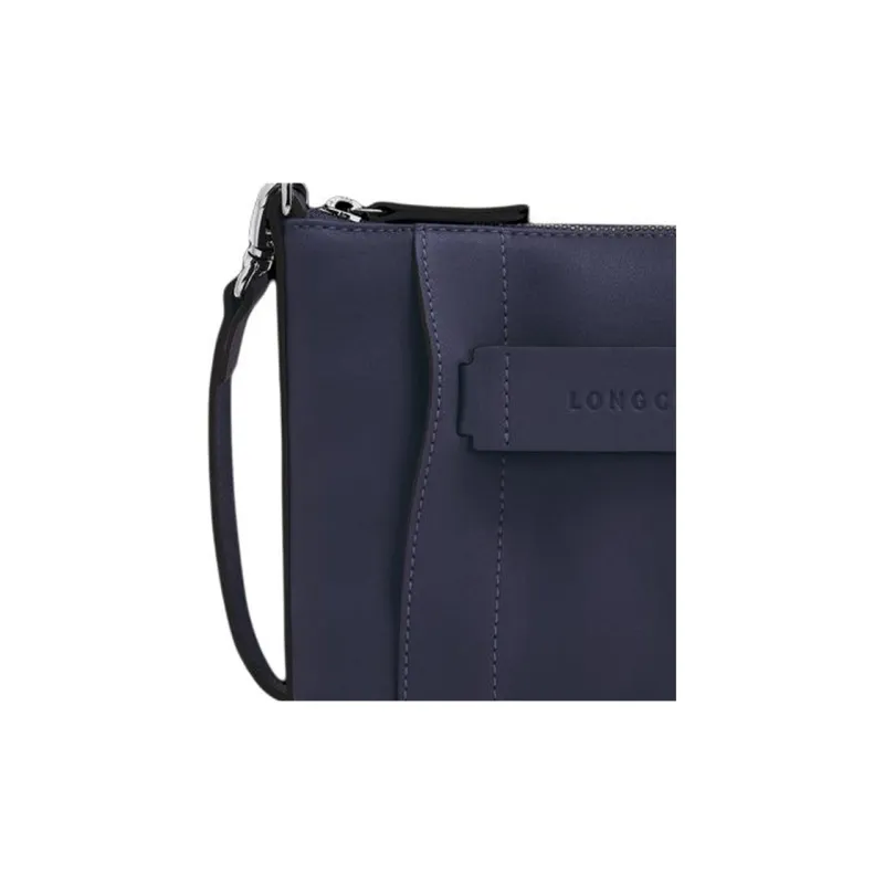 LONGCHAMP Cow Leather Shoulder Bag Crossbody Bag Small Size Women's Overripe Plum Color-2