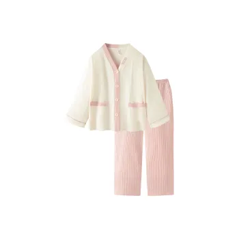 Maultiay Pajama Set Women's Pink