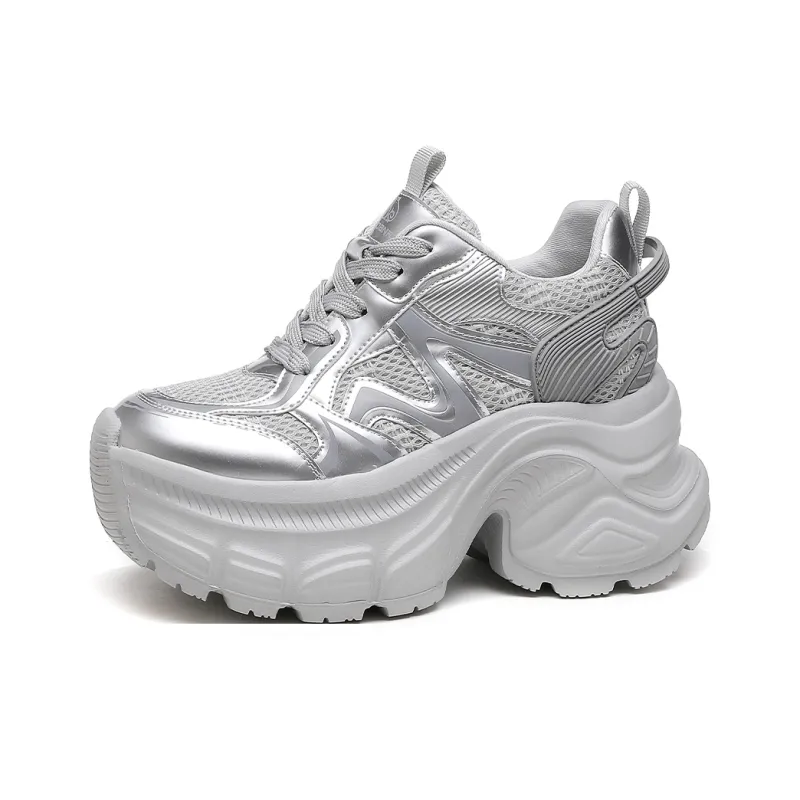 CARDANRO Small-sized Sky Vegetables Low-Top Chunky Sneakers Women's-7