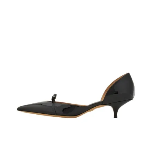 FERRAGAMO Slim Heel High Heels 4cm Women's Black