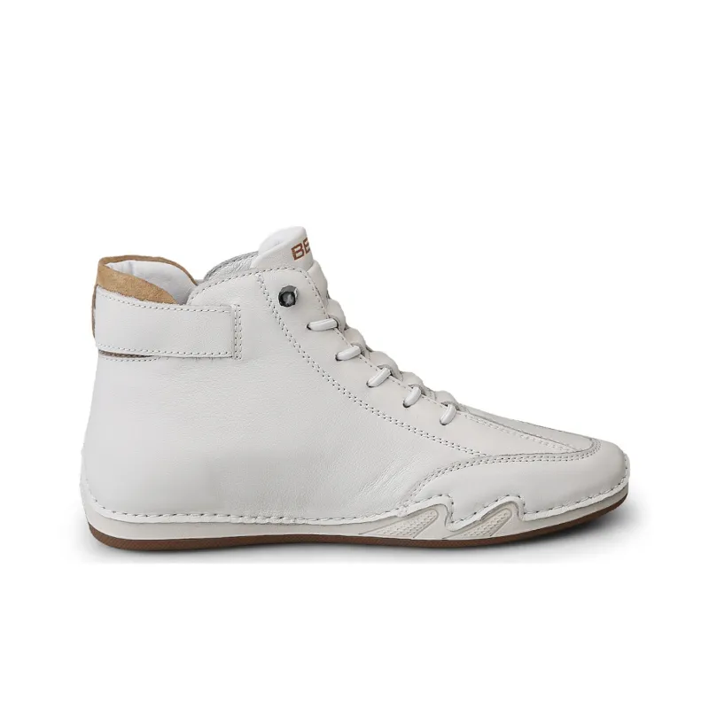 BECK Ankle Boots Women's Ecru-1