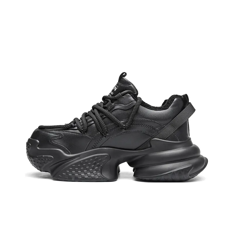 ORD Warm Impact Resistant Wear Resistant Lightweight Slip Resistant Low Top Chunky Sneakers Unisex-4
