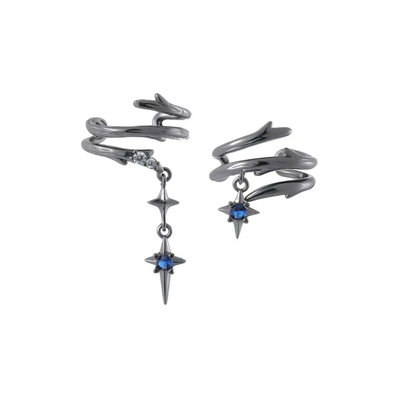 MISS XIA JWY Copper Clip On Earrings Unisex-0