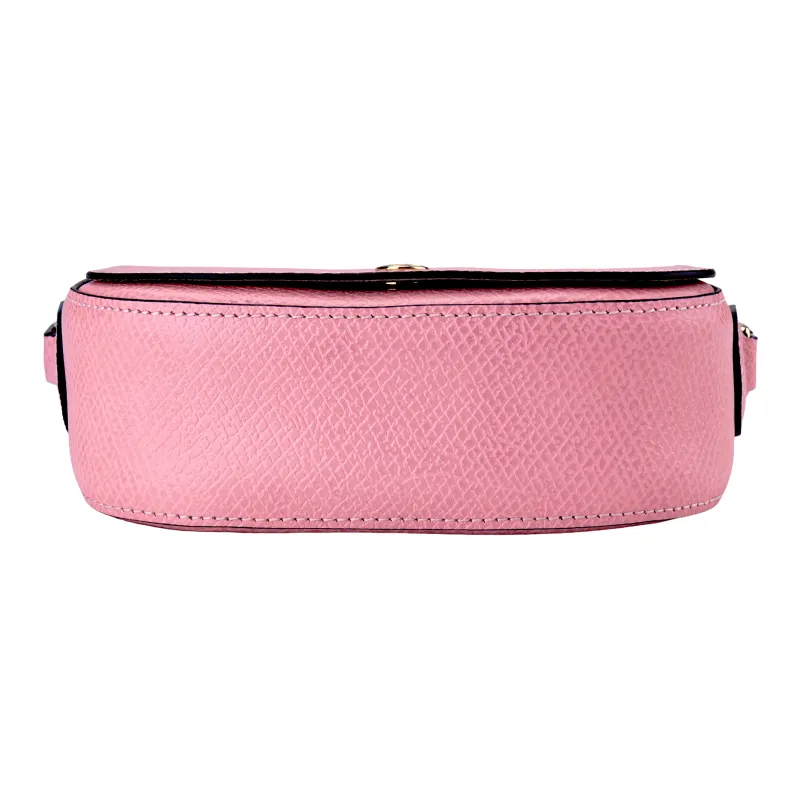 LONGCHAMP Cow Leather Shoulder Bag Crossbody Bag Women's Pink-7