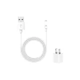 White Charging Cable+Charger