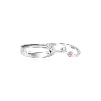 Chongqing Gold Store S999 Fine Silver Rings Unisex