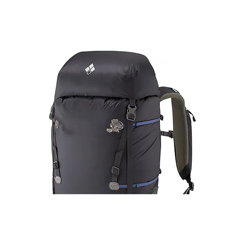 MONTBELL Nylon Outdoor Mountaineering Bag Backpack Regular Women's Graphite Blue-1