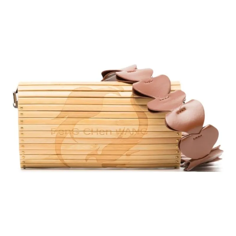 Feng Chen Wang Heart-shaped Bamboo Shoulder Bag-4