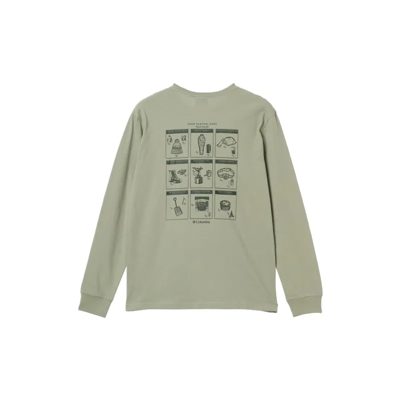 Columbia Explorers Canyon T Shirt Men's Light Green-1