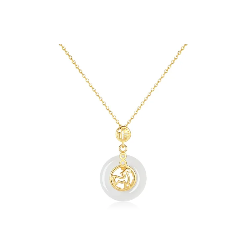 MISS TOOYA Chalcedony Necklaces Women's-17