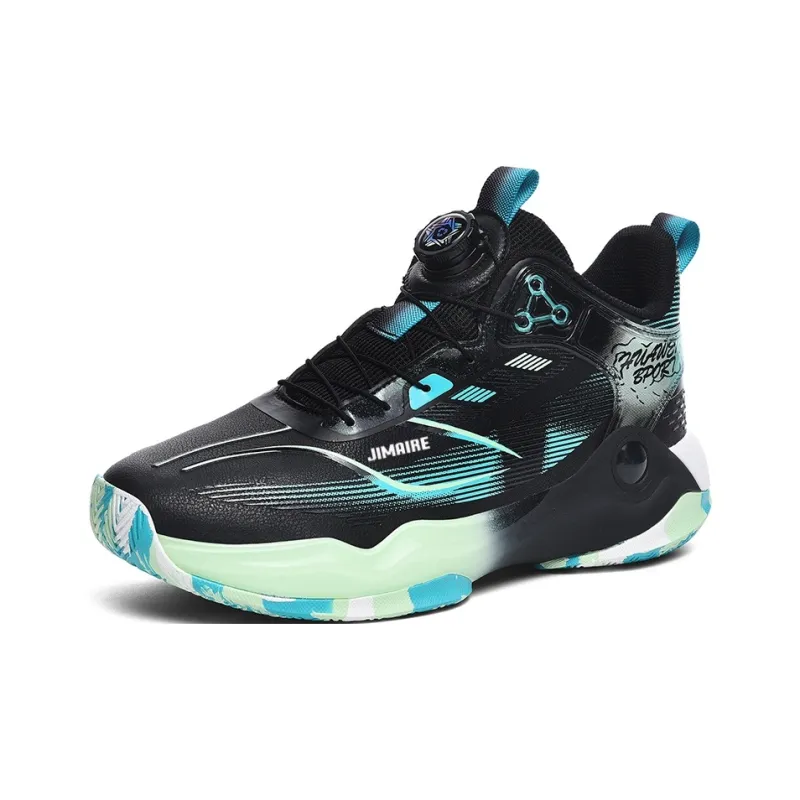 King Jinmai Slip Resistant High Top Casual Shoes Men's-6