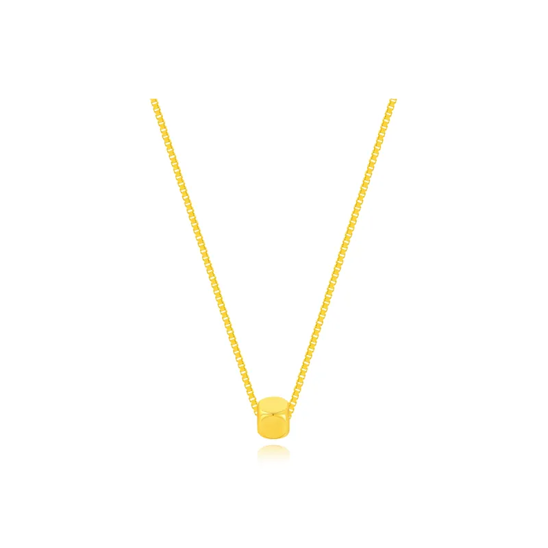 Fortune Gold Jewelry Box Necklace Women's-0