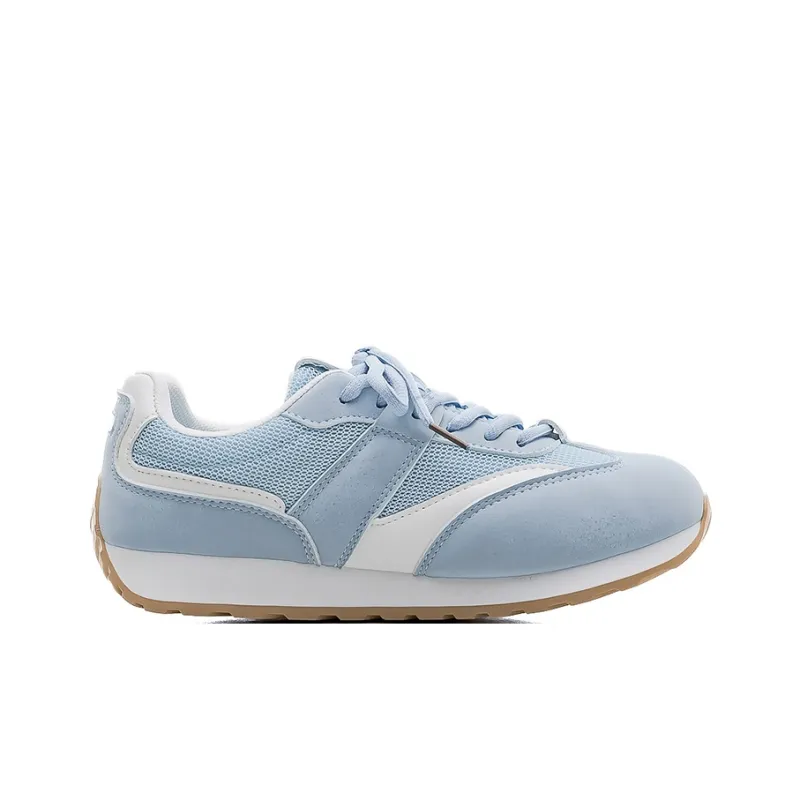 RENBEN Durable Breathable Lightweight Low-Top Casual Shoes Women's Beige-13