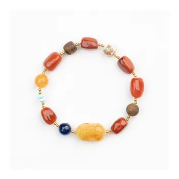 Xianyuan Southern Red Agate Bracelets Unisex