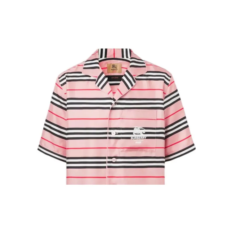 Burberry Icon Silk Pajama Shirt-3