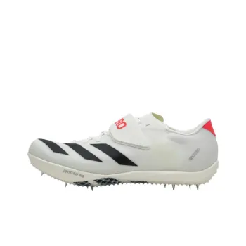Adidas Adizero HJ Slip Resistant Low Top Basketball Shoes Unisex White