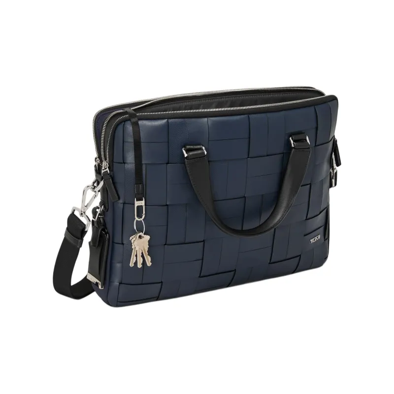 TUMI Nylon Briefcases Men's Blue-1