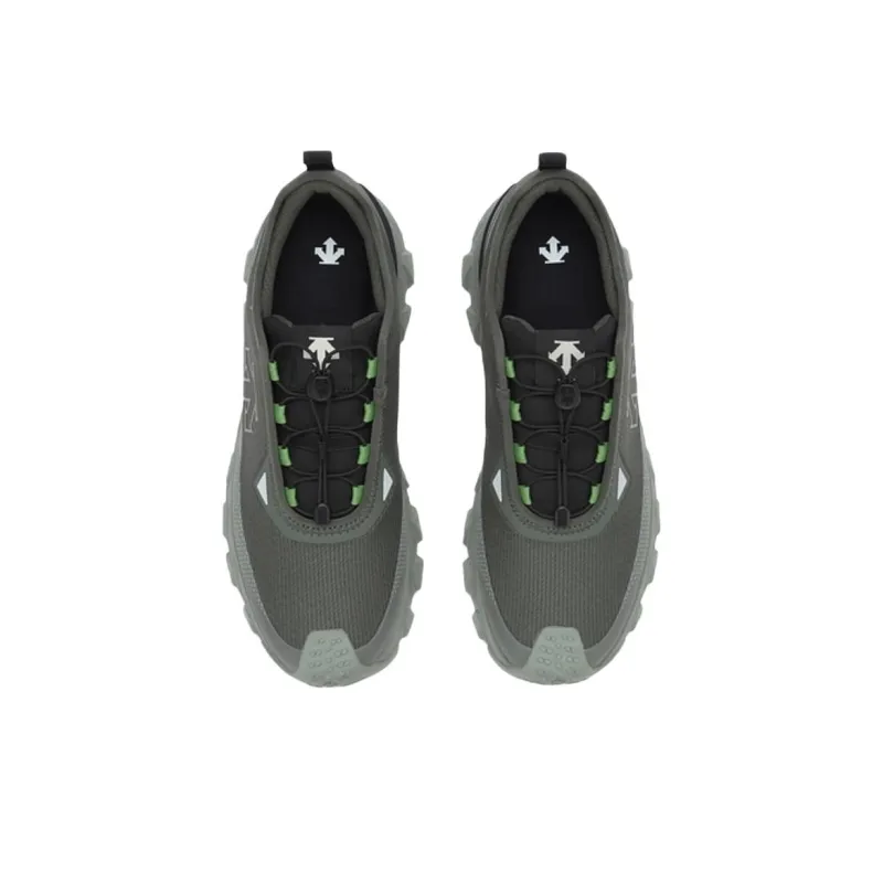 DESCENTE SKI STYLE Anti-Slip Wear-Resistant Low-Top Hiking Shoes Men's Dark Gray-2