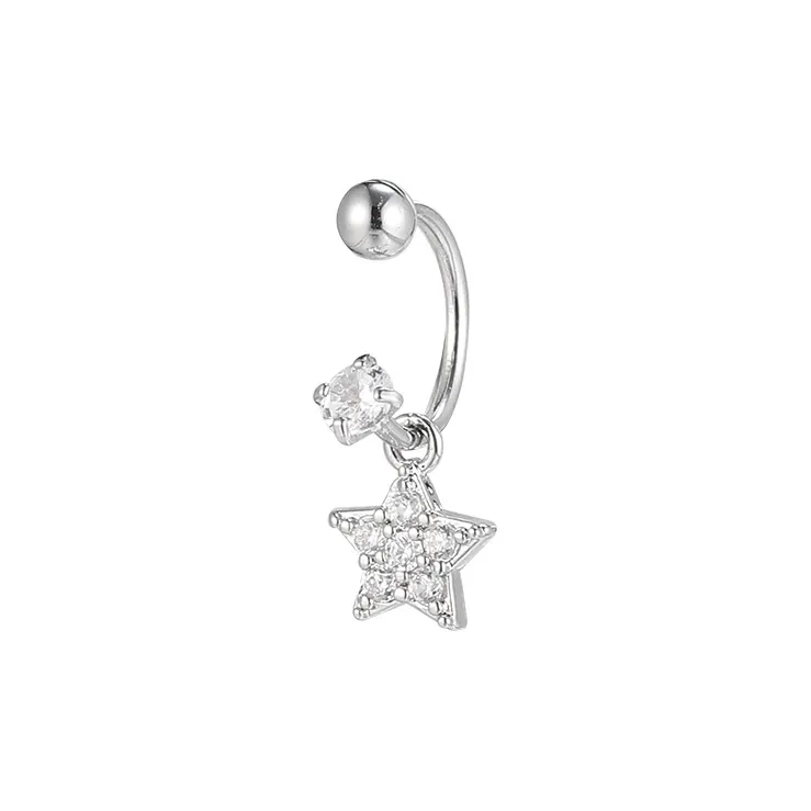 EAR PARTNER Titanium Steel Earrings Women's-6