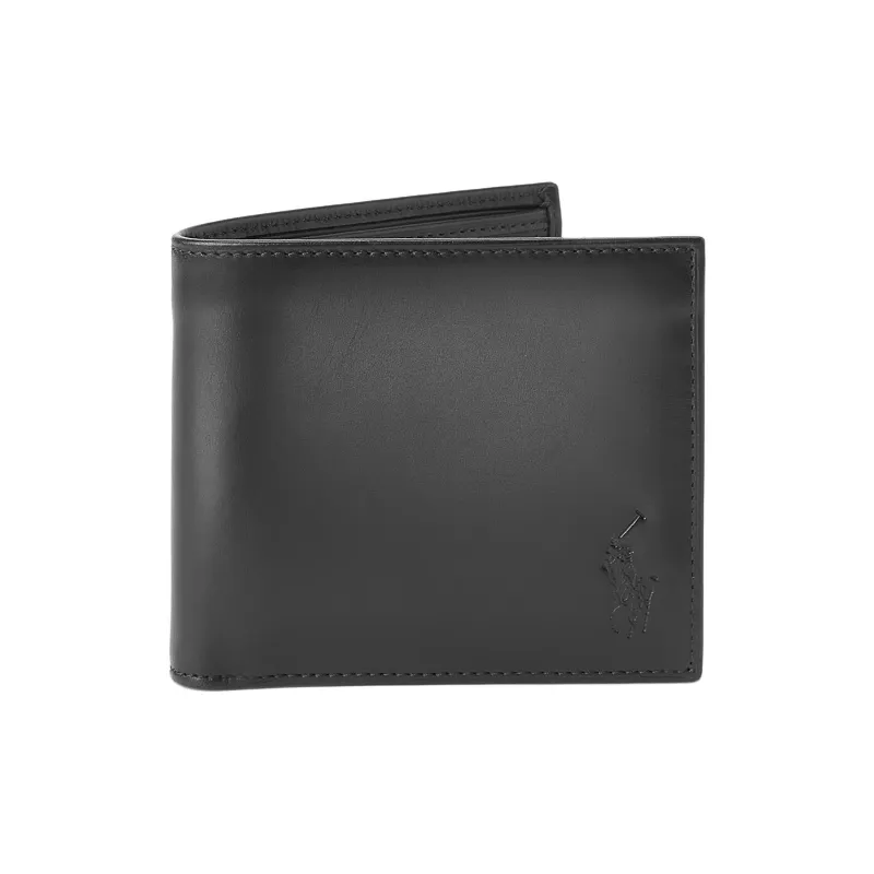 Polo Ralph Lauren Leather Wallet Men's Black-1