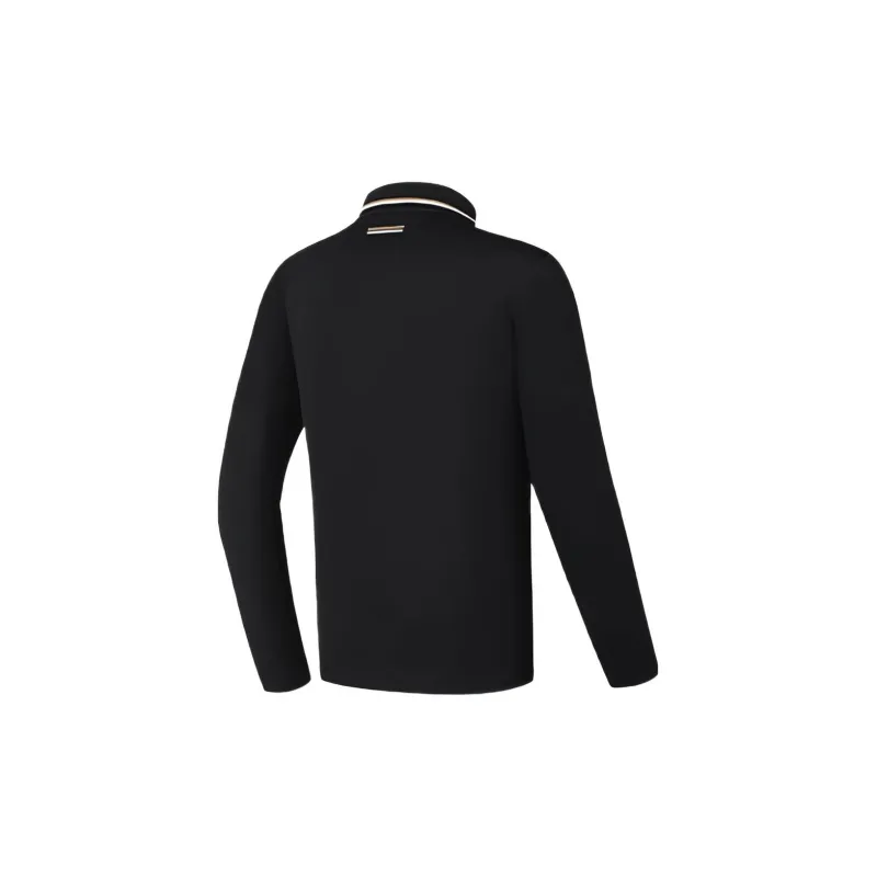 FILA Golf Series Polo Shirt Men's Pitch Black-1