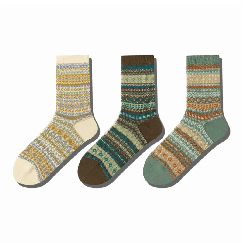 YOOKA Mid Calf Socks Unisex Combo Set-9