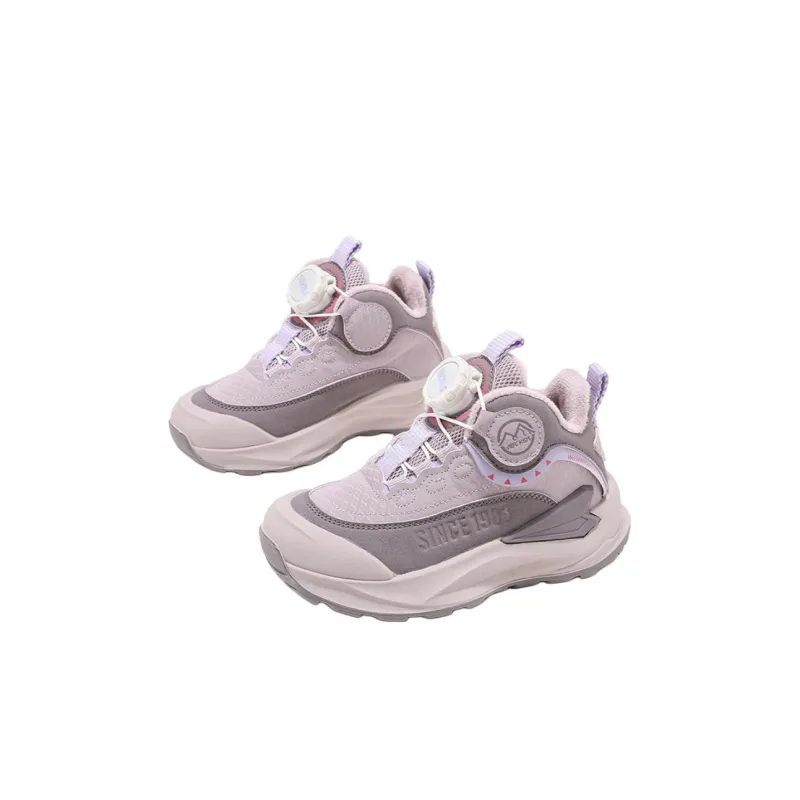 ABC KIDS Slip Resistant Cushioning Lightweight Cushioning Warm Kids Lifestyle Shoes Pink Purple Kids'-2