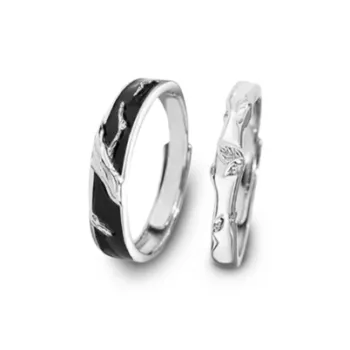 LuluCanaan 999 Fine Silver Rings Unisex
