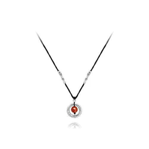 BLANK IN BLANK Sterling Silver Necklaces Women's Mom Bestie Birthday Couple Box