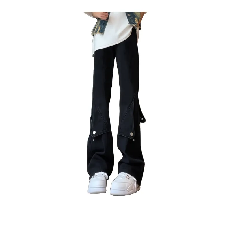 GWAF Summer Essential Jeans Unisex Blue American Vintage Style-0