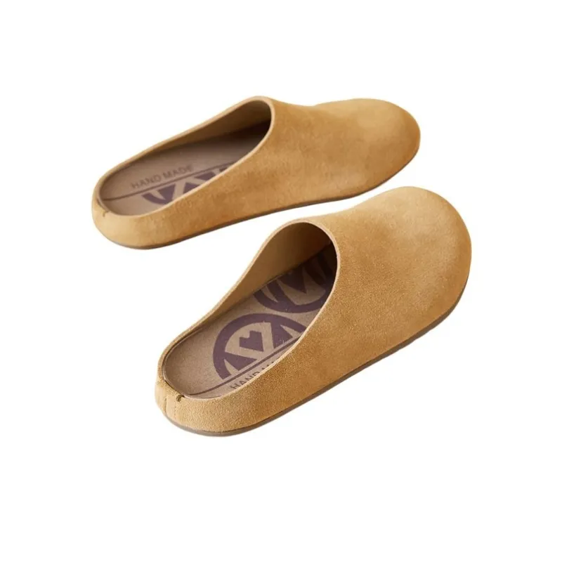 GIGIRYO Rubber Sole Abrasion Resistant Slip Resistant Antibacterial Wrap toe Slippers Women's-5