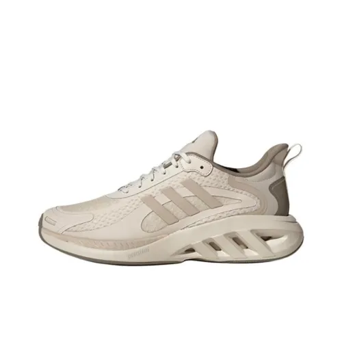 Adidas ALL DAY POWER Anti Slip Wear Resistant Low Top Casual Running Shoes Unisex Beige