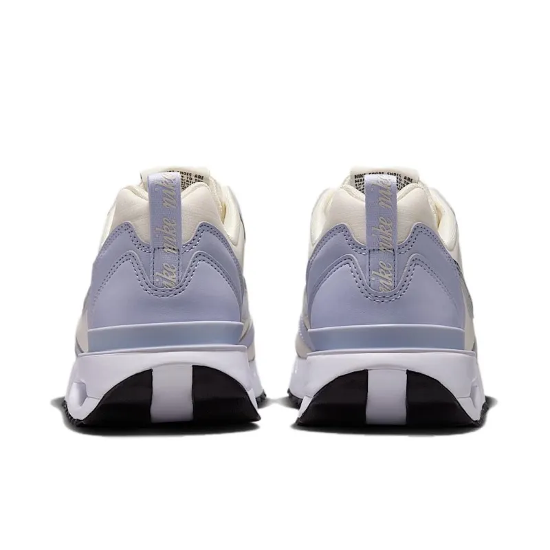 Nike Air Max Dawn Anti Slip Wear Resistant Low Top Casual Running Shoes Women's Blue Beige-3