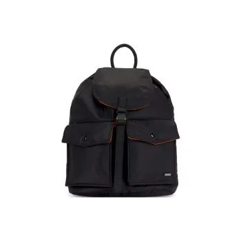 Alpha Industries Nylon Backpack Men's Black