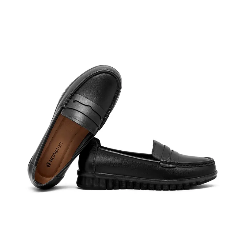 HANG TEN Loafers Women's Red Brown/Apricot/Black-16
