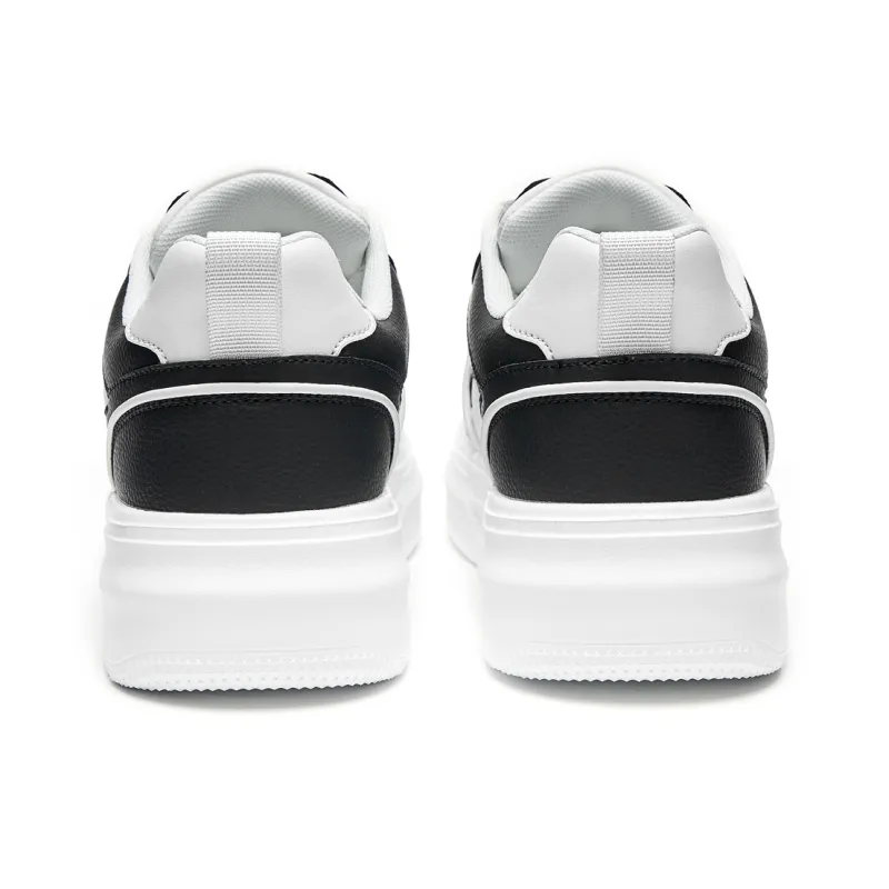 LAZY BONS Anti-Slip Wear-Resistant Lightweight Breathable Height Increasing Low-Top Skateboard Shoes Unisex-13