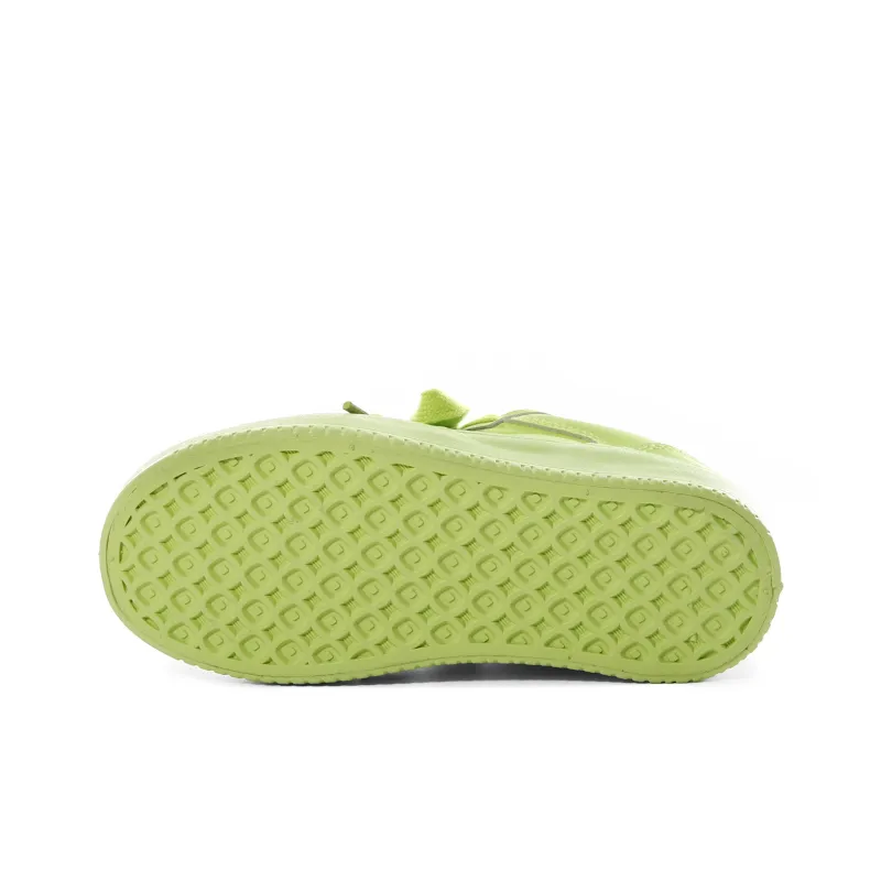 Lovely You Wear-resistant And Lightweight Low-Top Skateboard Shoes Women's Neon Green-5