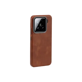 TXBX Leather Material Vintage Inspired Leather Magnetic Business Phone Case Compatibility With Xiaomi 15/14 Collection