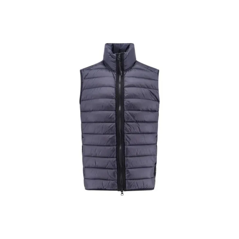 STONE ISLAND Compass Patch High Neck Padded Gilet-0