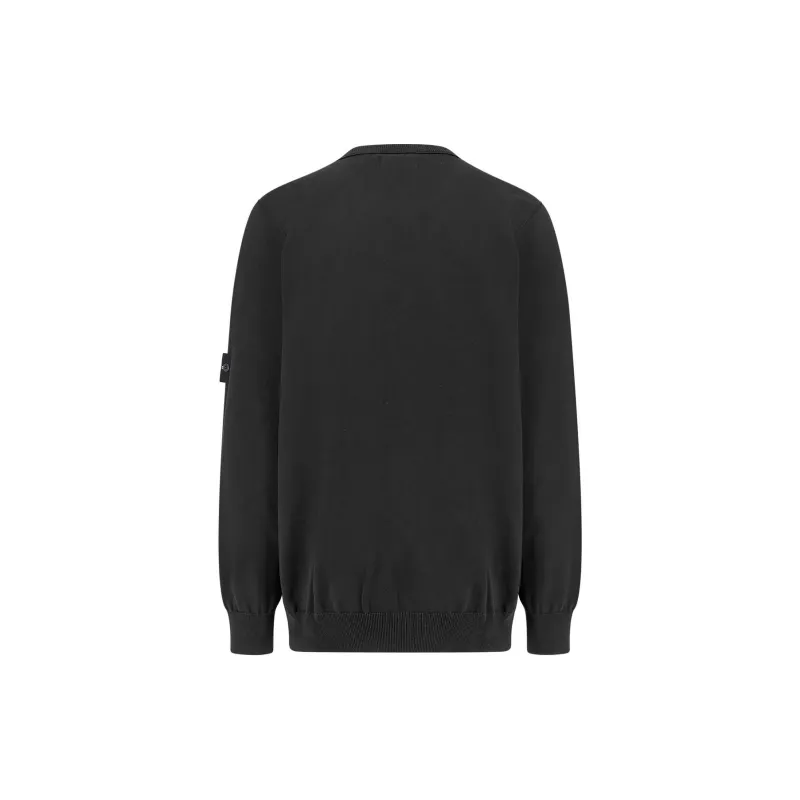 STONE ISLAND Compass Patch Crewneck Jumper-1