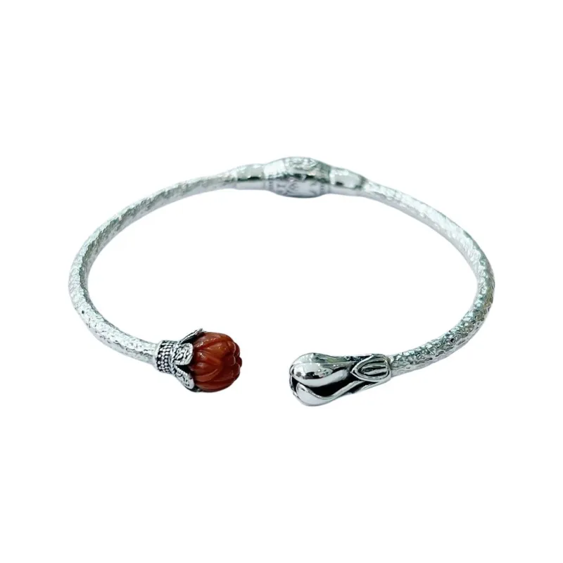 BKBU 999 Fine Silver Bangles Women's-0