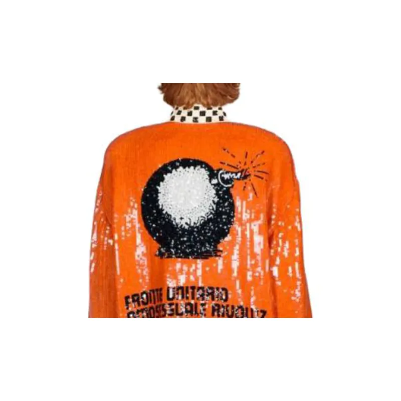 GUCCI Jackets Coats Men's Orange-5